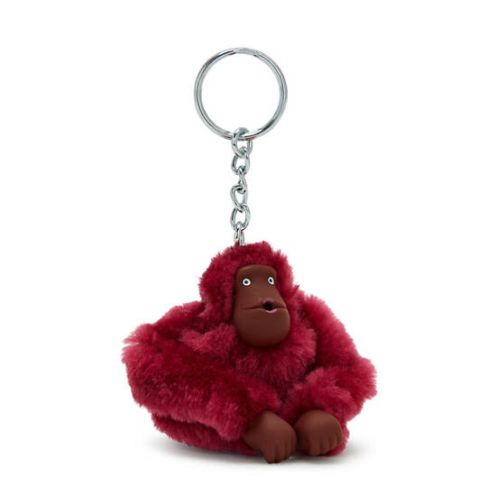 Kipling Sven Small Klassiska Sven Monkey Keychain Tillbehör Röda | SE 1208SG